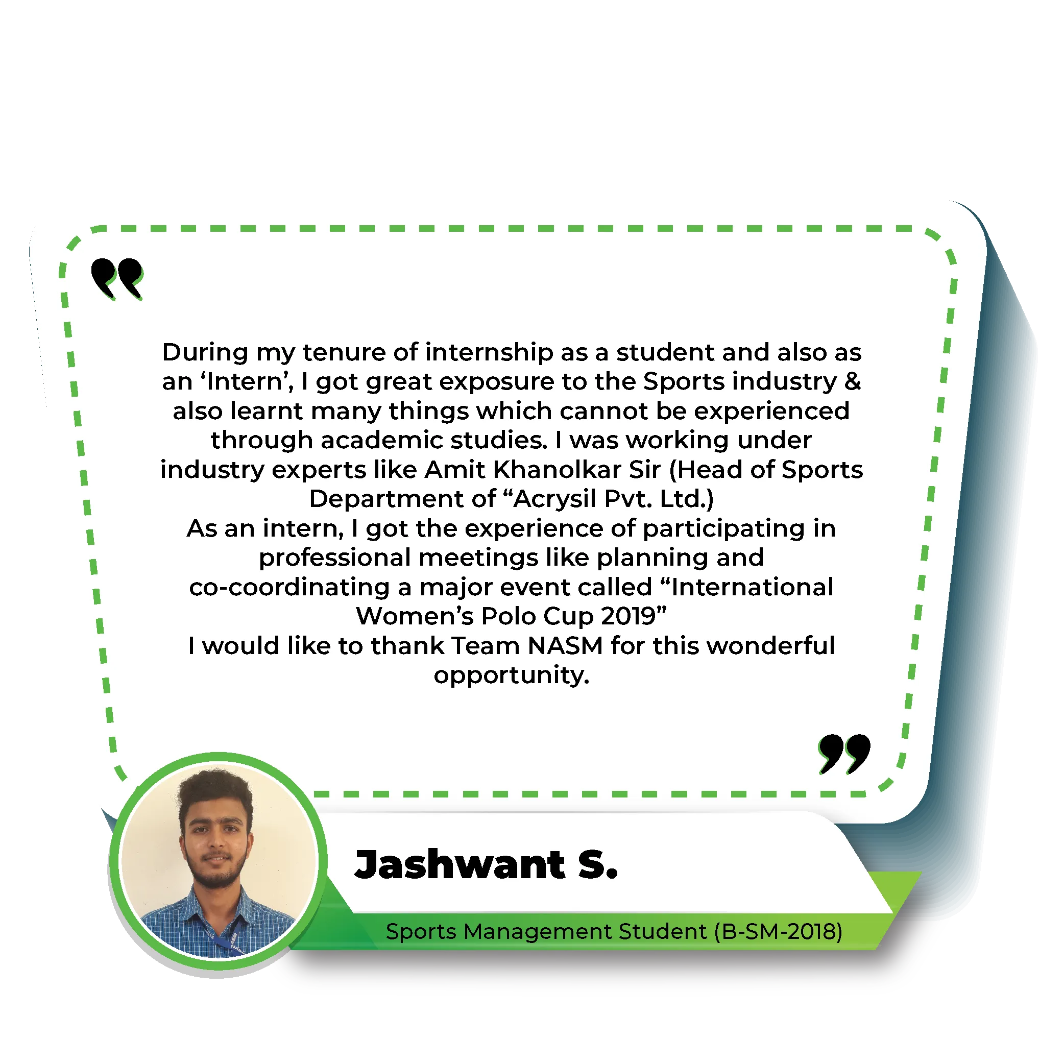 Student Testimonials-Jashwant