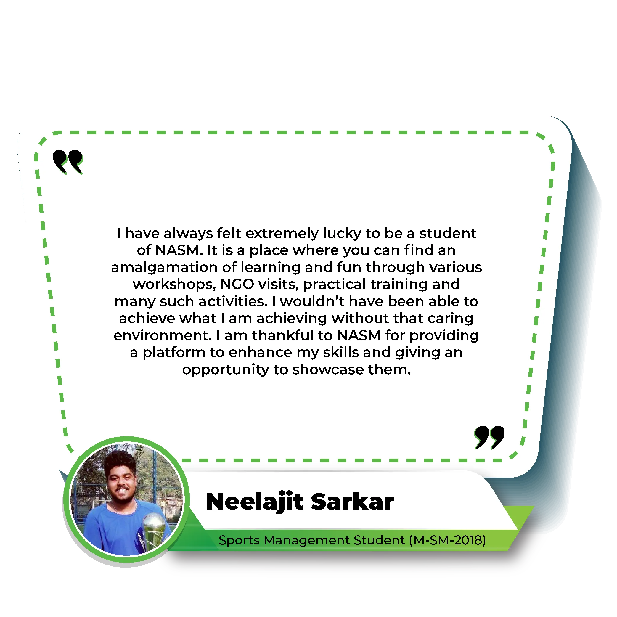 Student Testimonials-Neelajit Sarkar